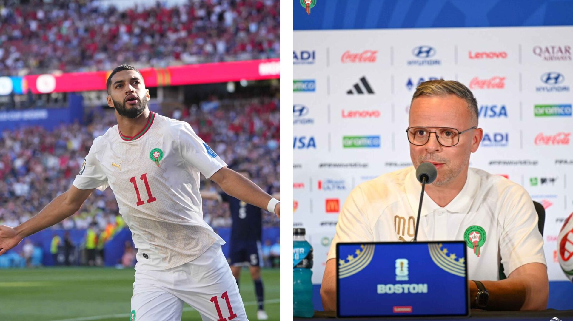 Saibari hace historia y Ouahbi celebra el progreso de Marruecos tras la victoria ante Escocia